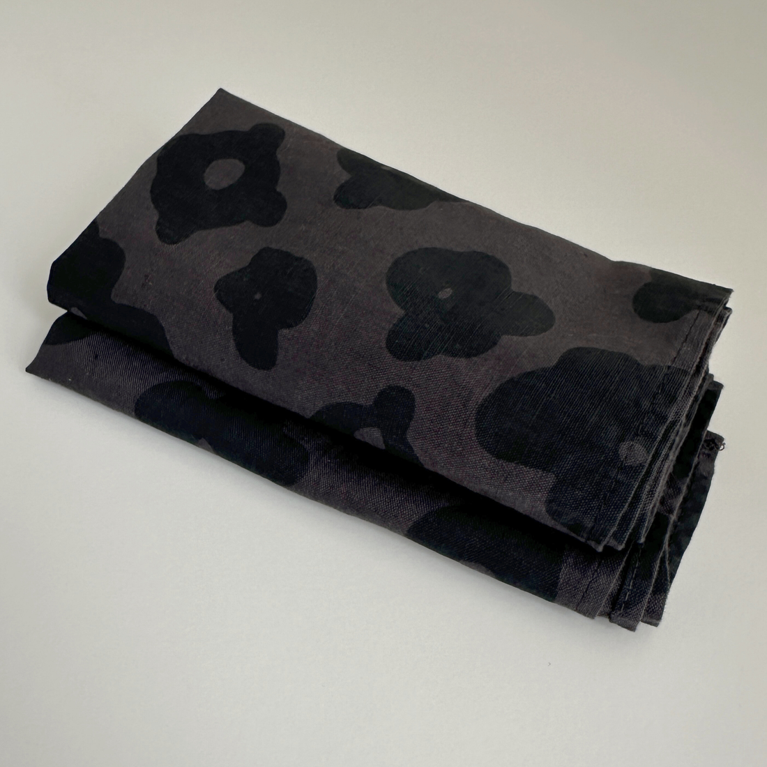 Napkins - Set of 2 - Celeste - Faded Black - Faded Black