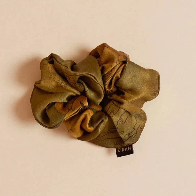 Silk Scrunchie- Serpentine