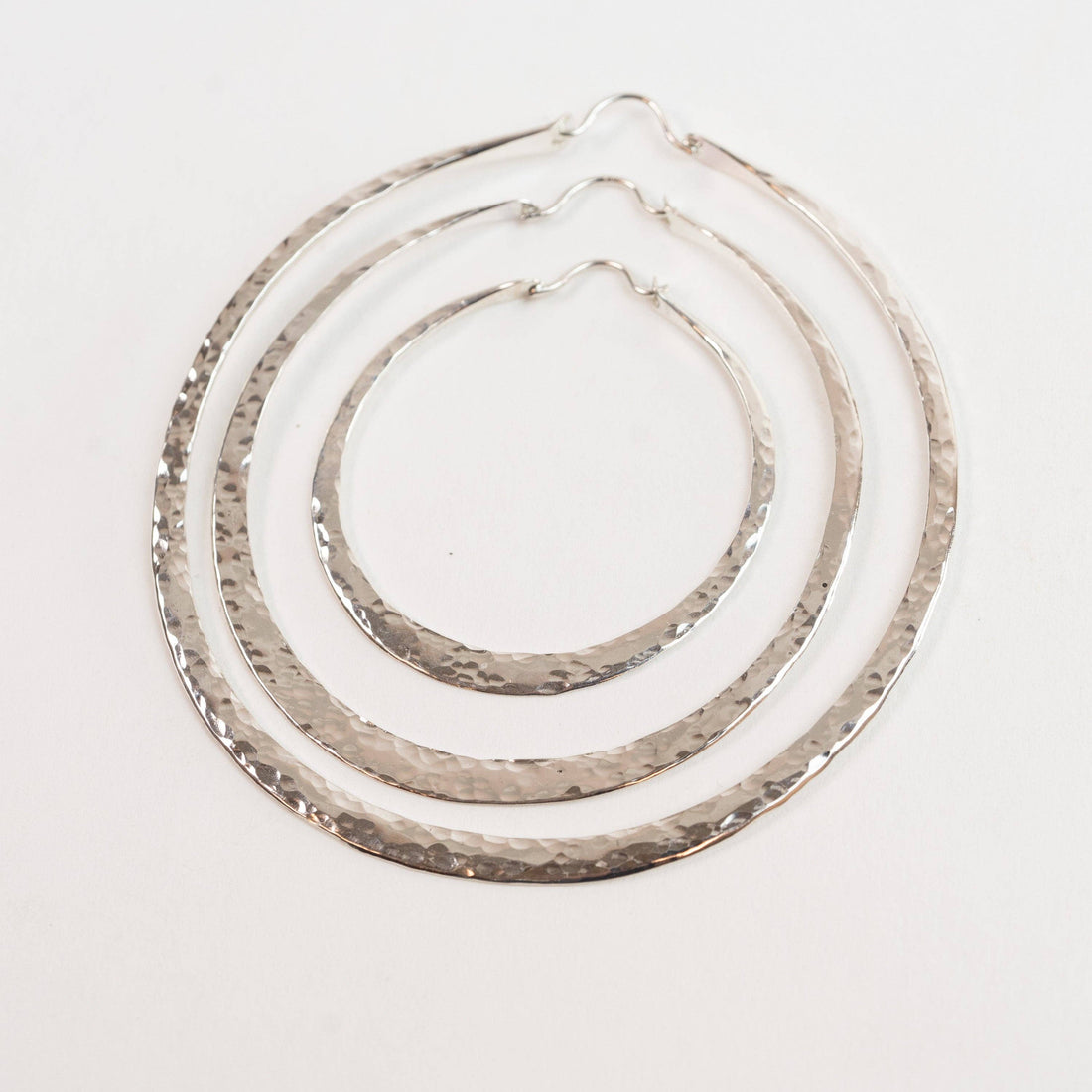 Sterling Silver Hoops - Large