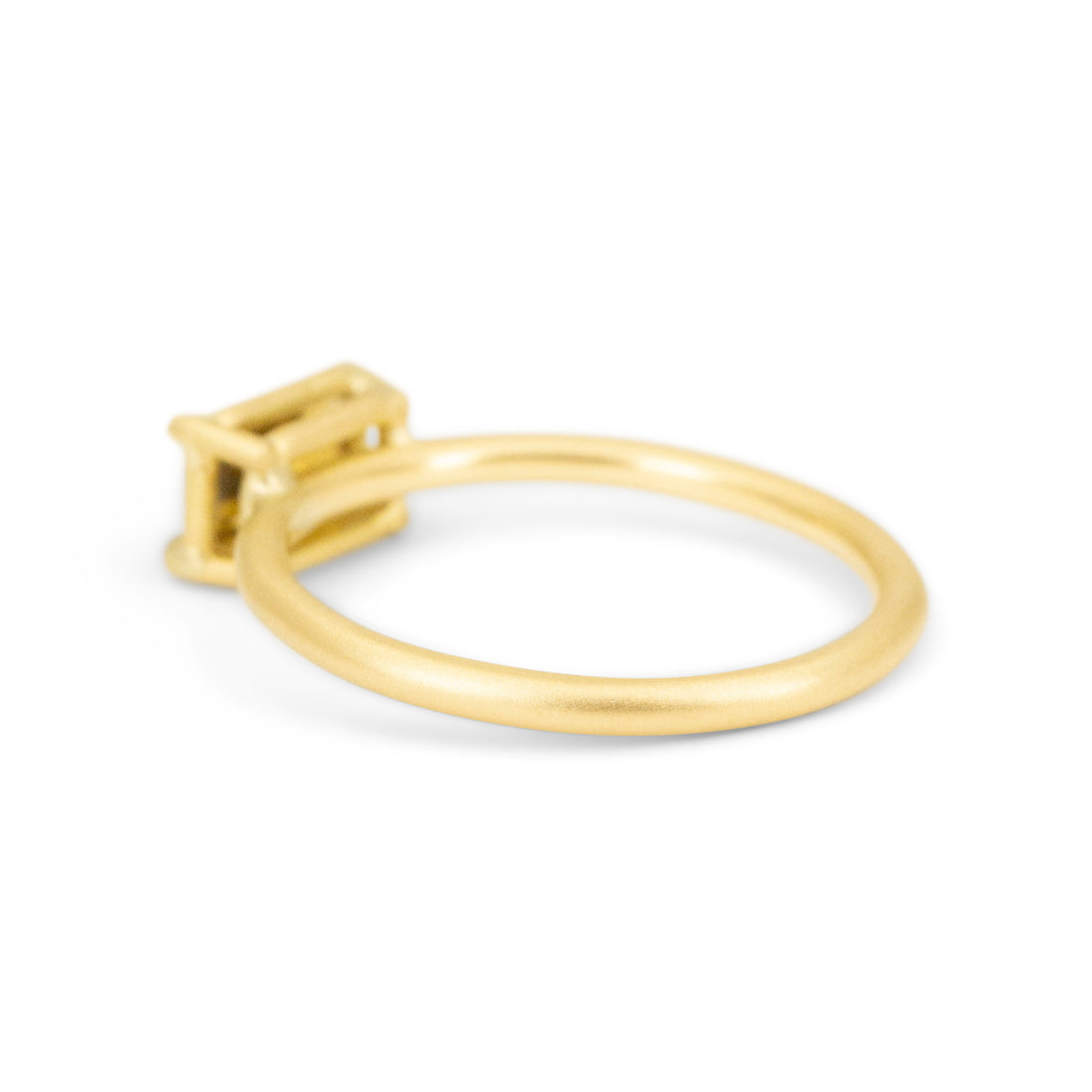 Amber Tourmaline Basket Ring 0.6CT - One of a Kind