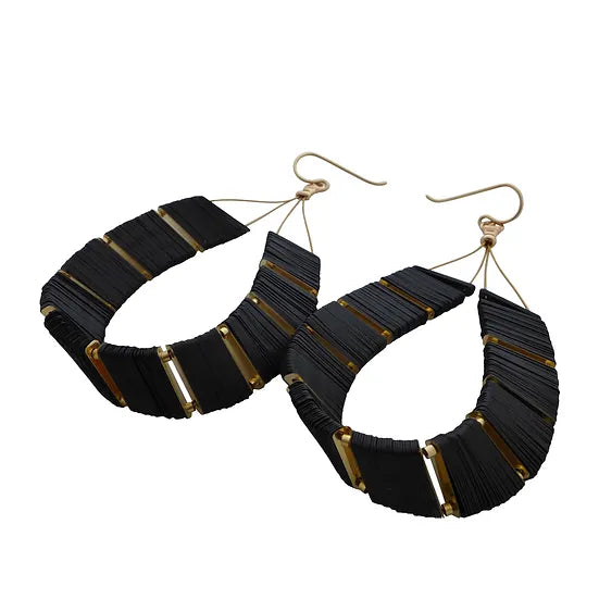 Cuervo Rays Loop Earrings