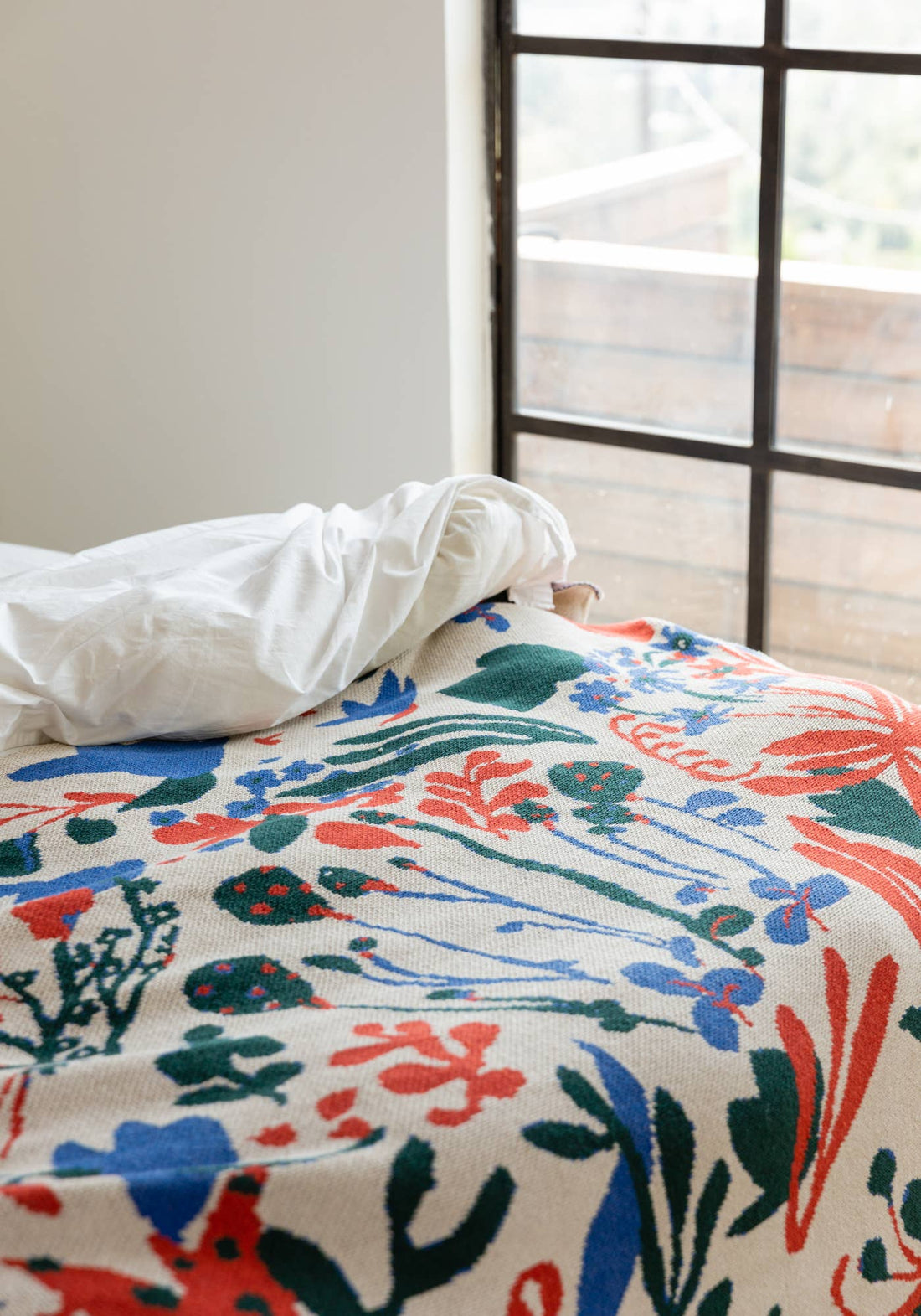 Poppies & Lotus Flax