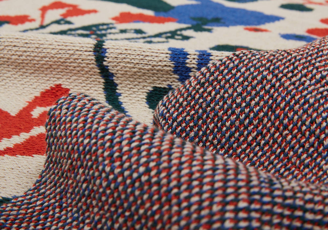 Poppies & Lotus Flax