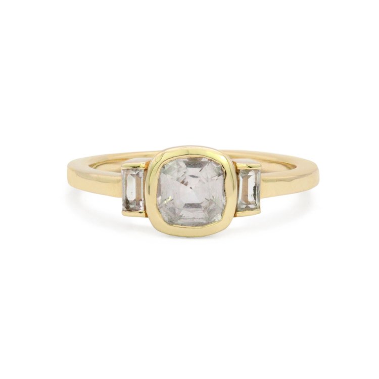 14k One of a Kind Zora Spinel & Sapphire Ring