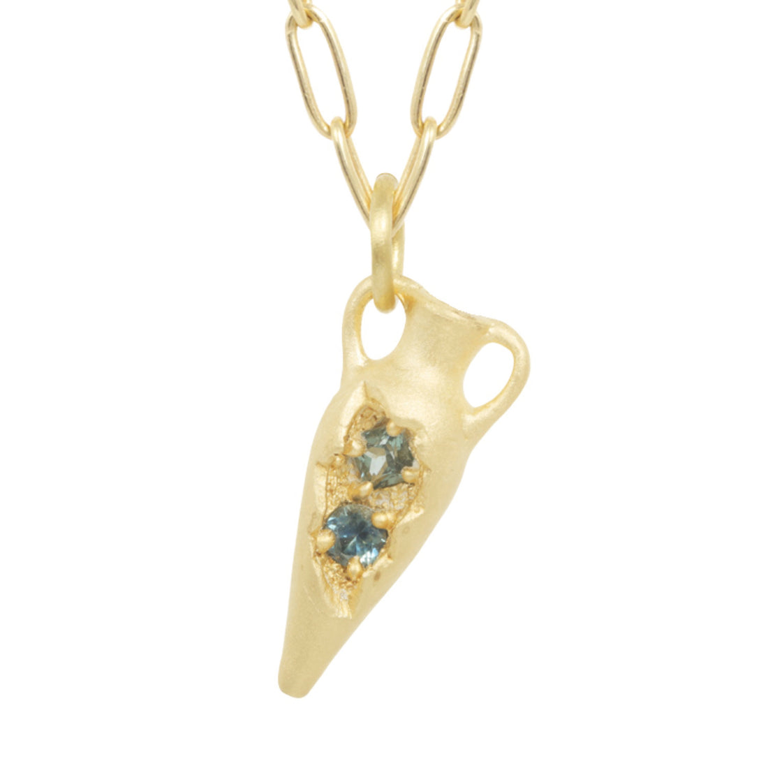 14k Ancient Amphora Necklace
