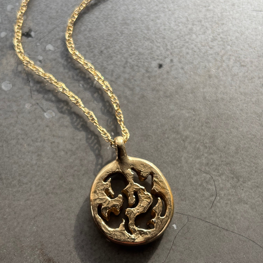 Bronze Chaos Necklace