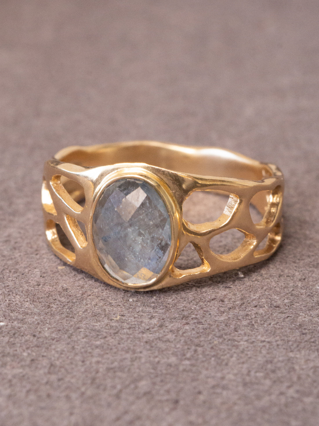 14k Oval Sur Ring