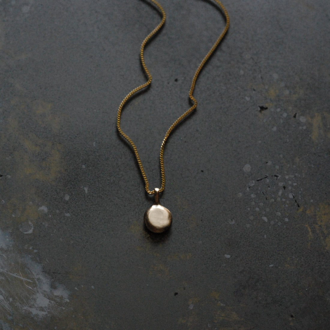 14k Full Circle Necklace