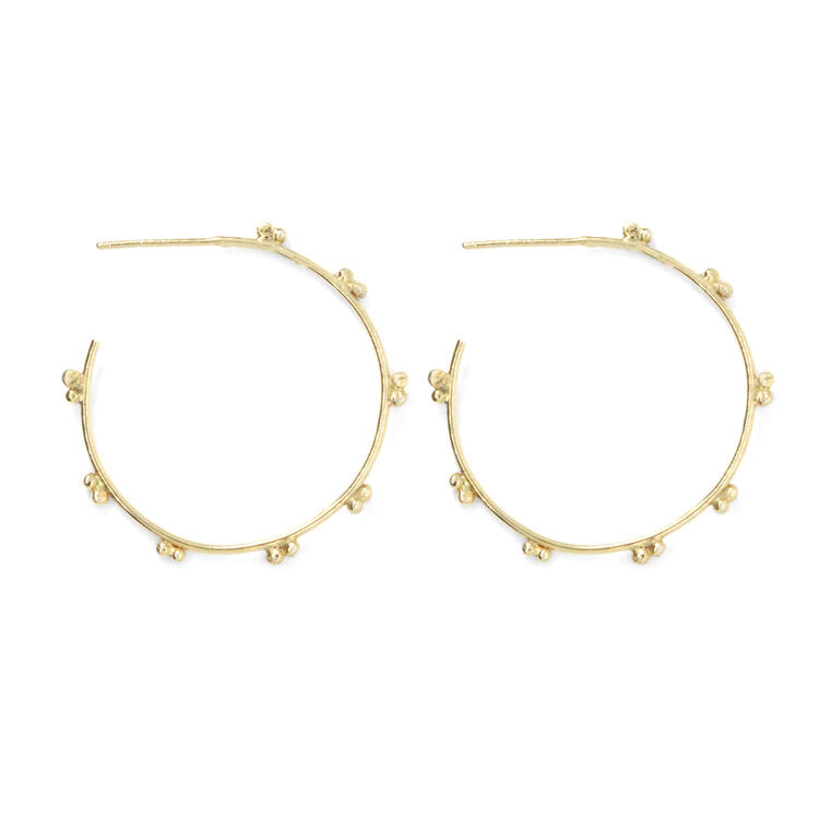 14k Marais Hoop Earrings