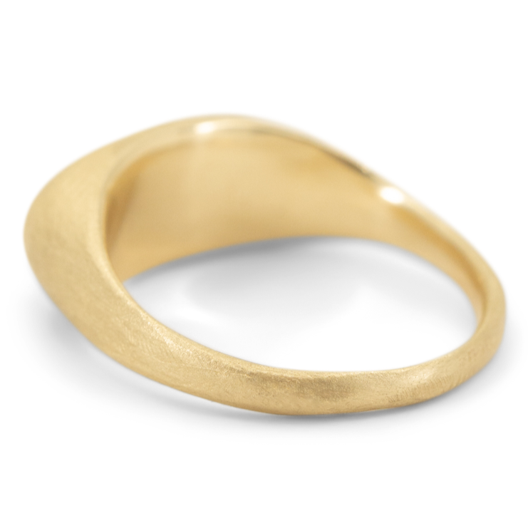 Rams Head Signet Ring