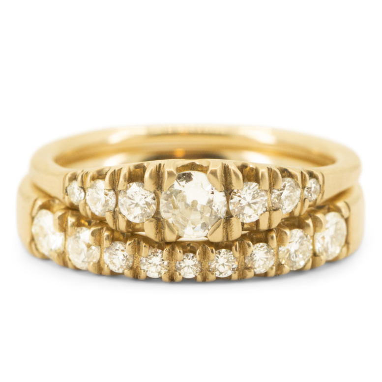 Grand Pave Diamond Rubidoux Ring