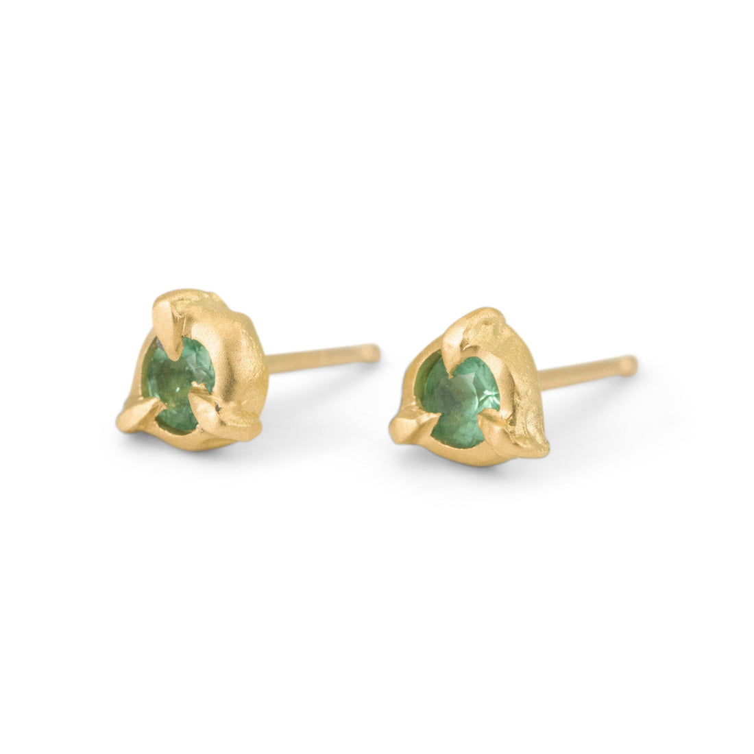 Talon Studs- Emerald
