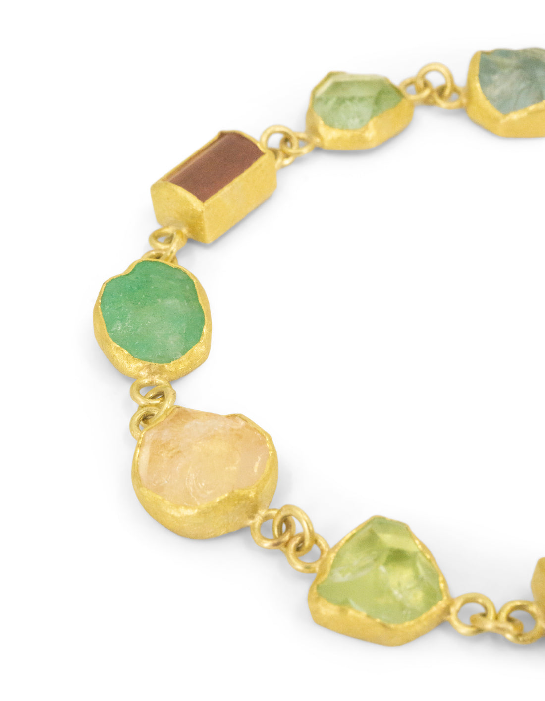 Rough Candyland Gemstone Bracelet