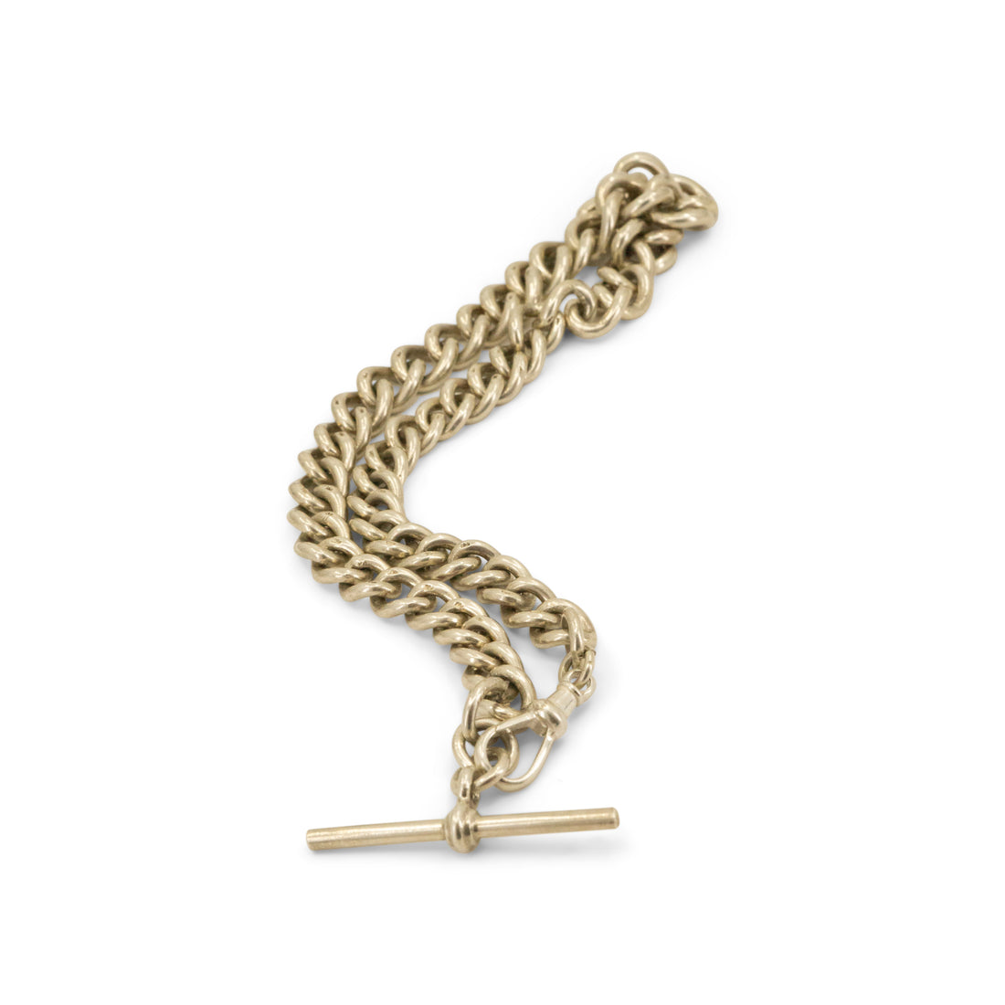 Antique Silver Chain with T-Bar
