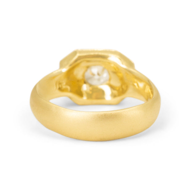 Empress Engraved Diamond Solitaire - 0.98ct - One of a Kind