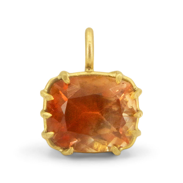 Sunstone Basket Pendant - 3.13CT - One of a Kind