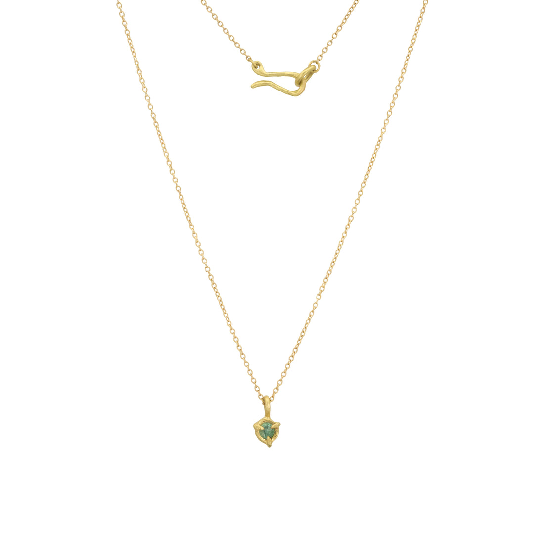 Emerald Talon Necklace