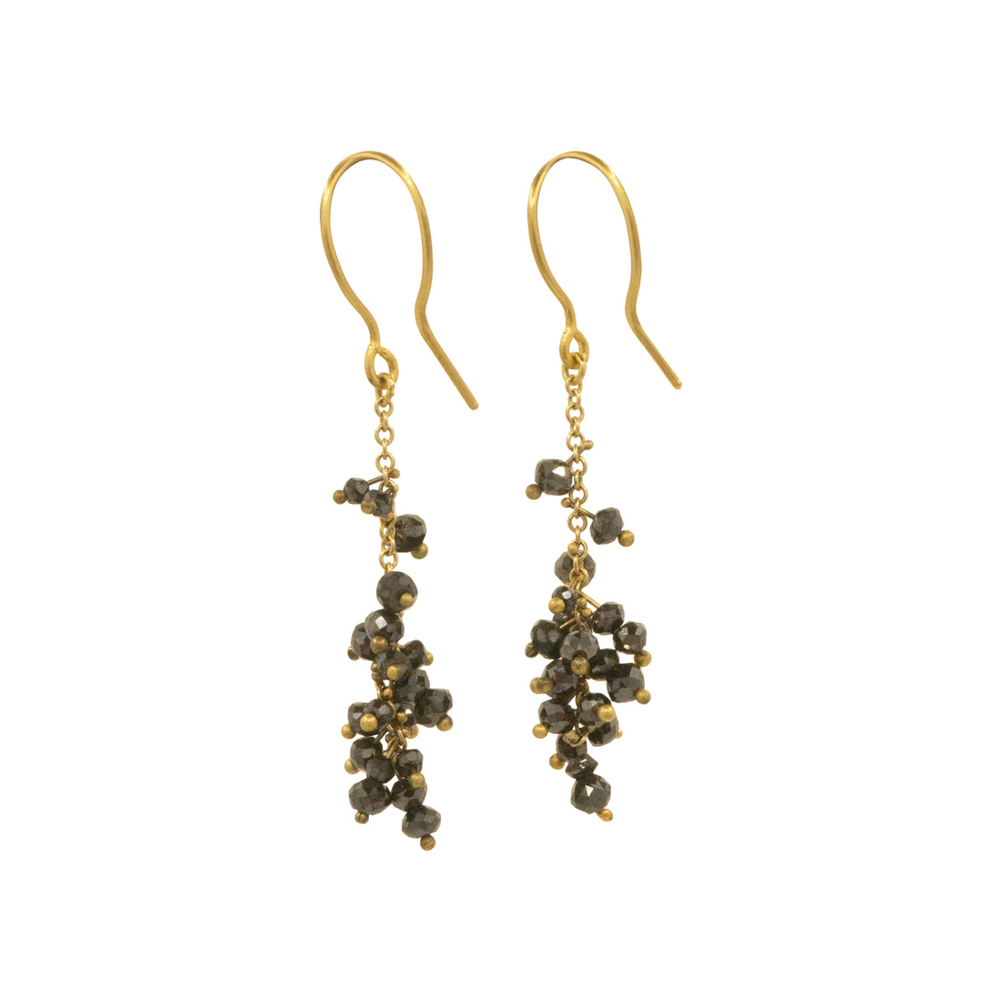 Tephra Earrings- Black Diamond
