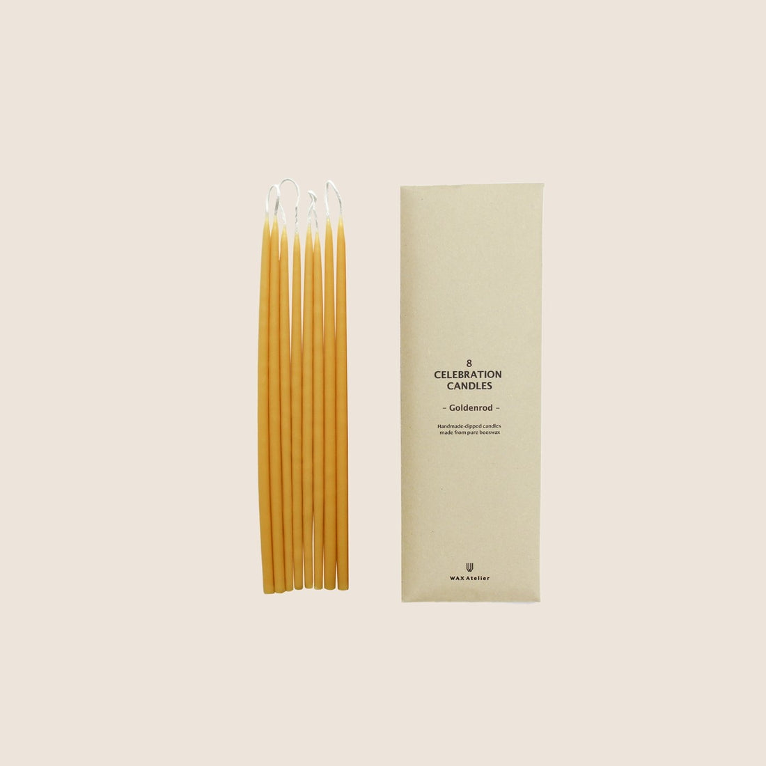 Celebration Candles Pack - Goldenrod