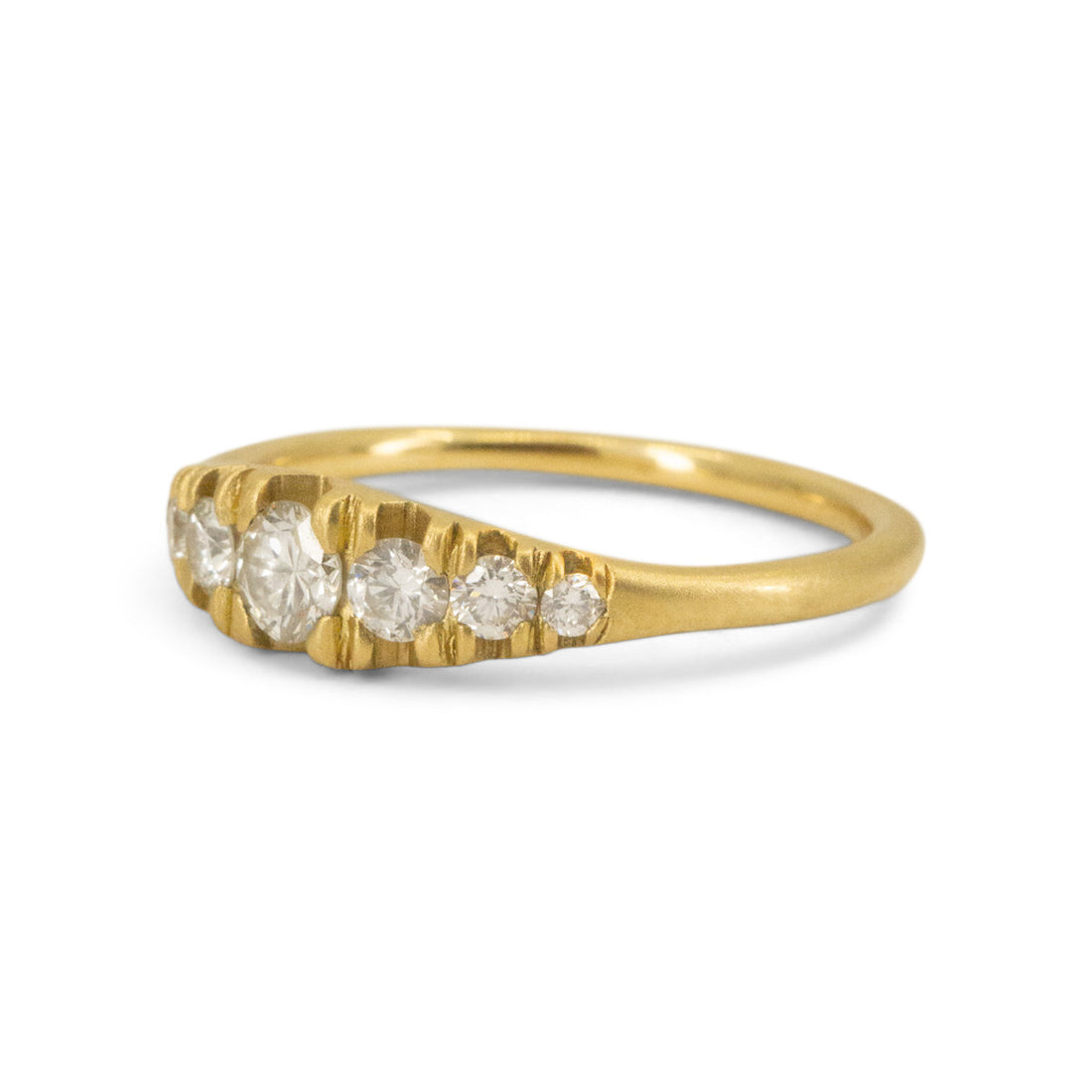 Grand Pave Diamond Rubidoux Ring