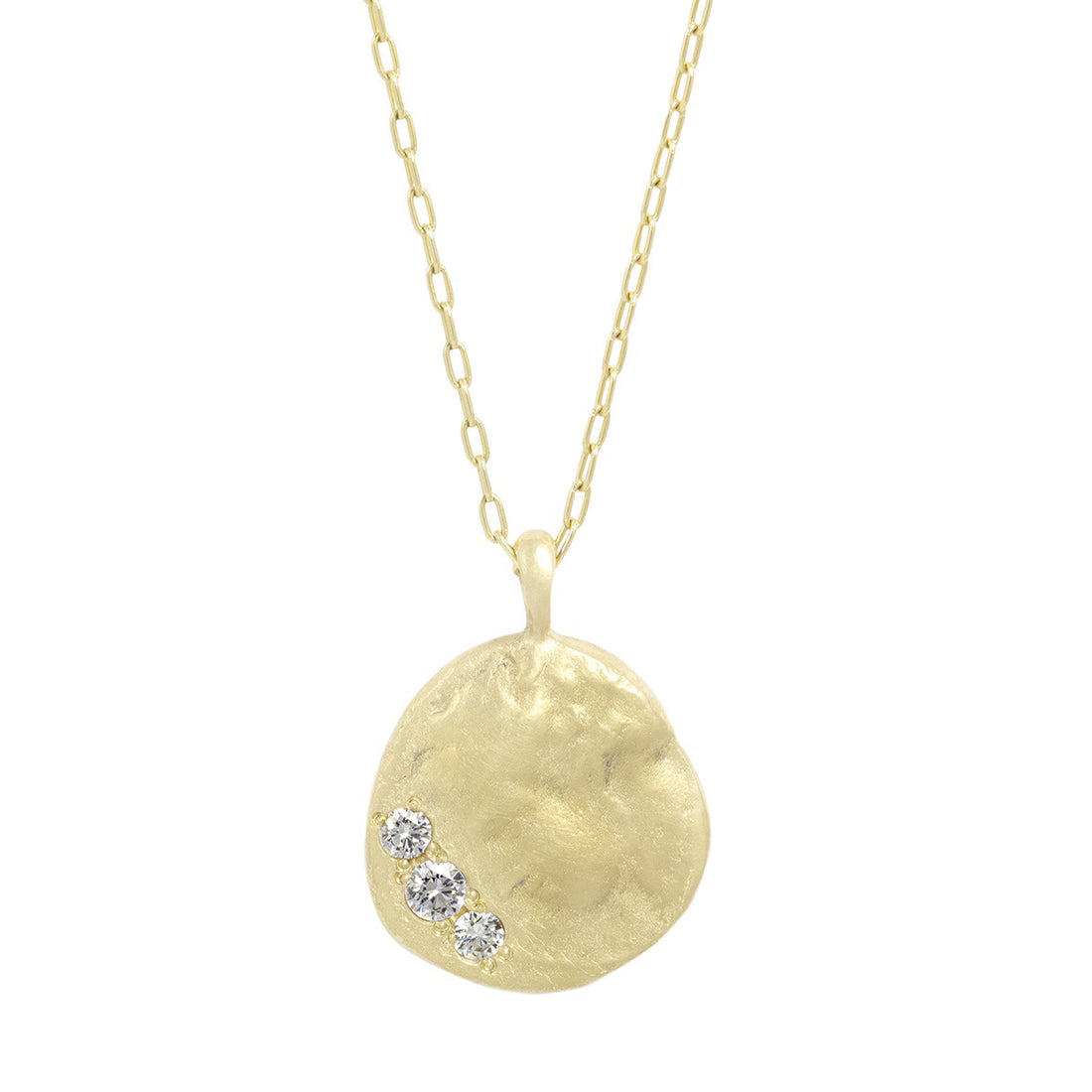 14k Metamorphoses Diamond Necklace