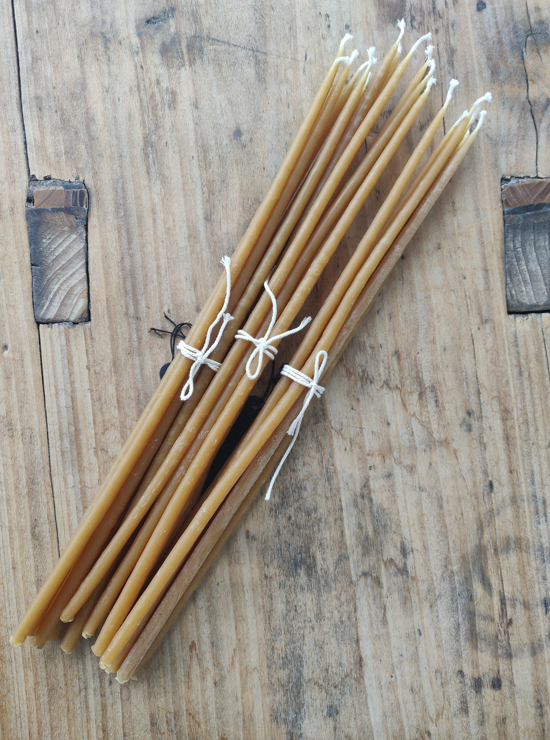 Extra Slim Tapered Beeswax Candle Bundle