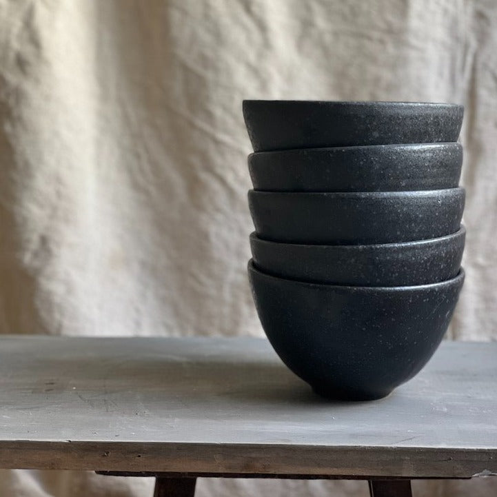 Soup Bowl- Coal