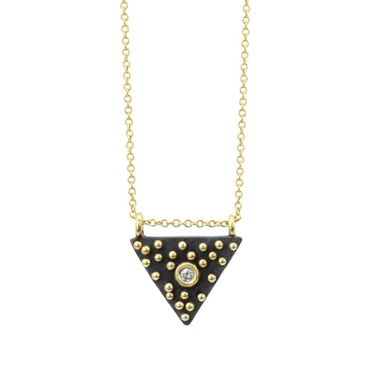Mixed Metal Aquila Necklace