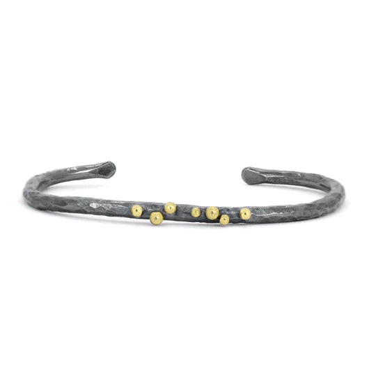 Mixed Metal Stardust Cuff