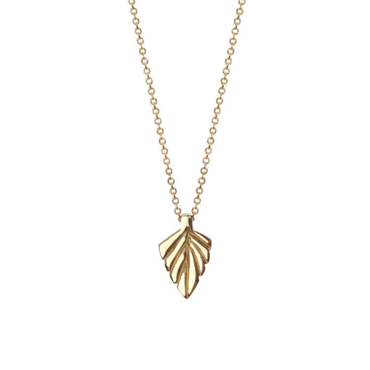 14k Palm Necklace