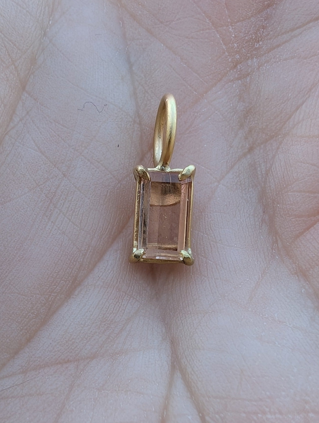 Topaz Basket Pendant - 0.64ct - One Of A Kind