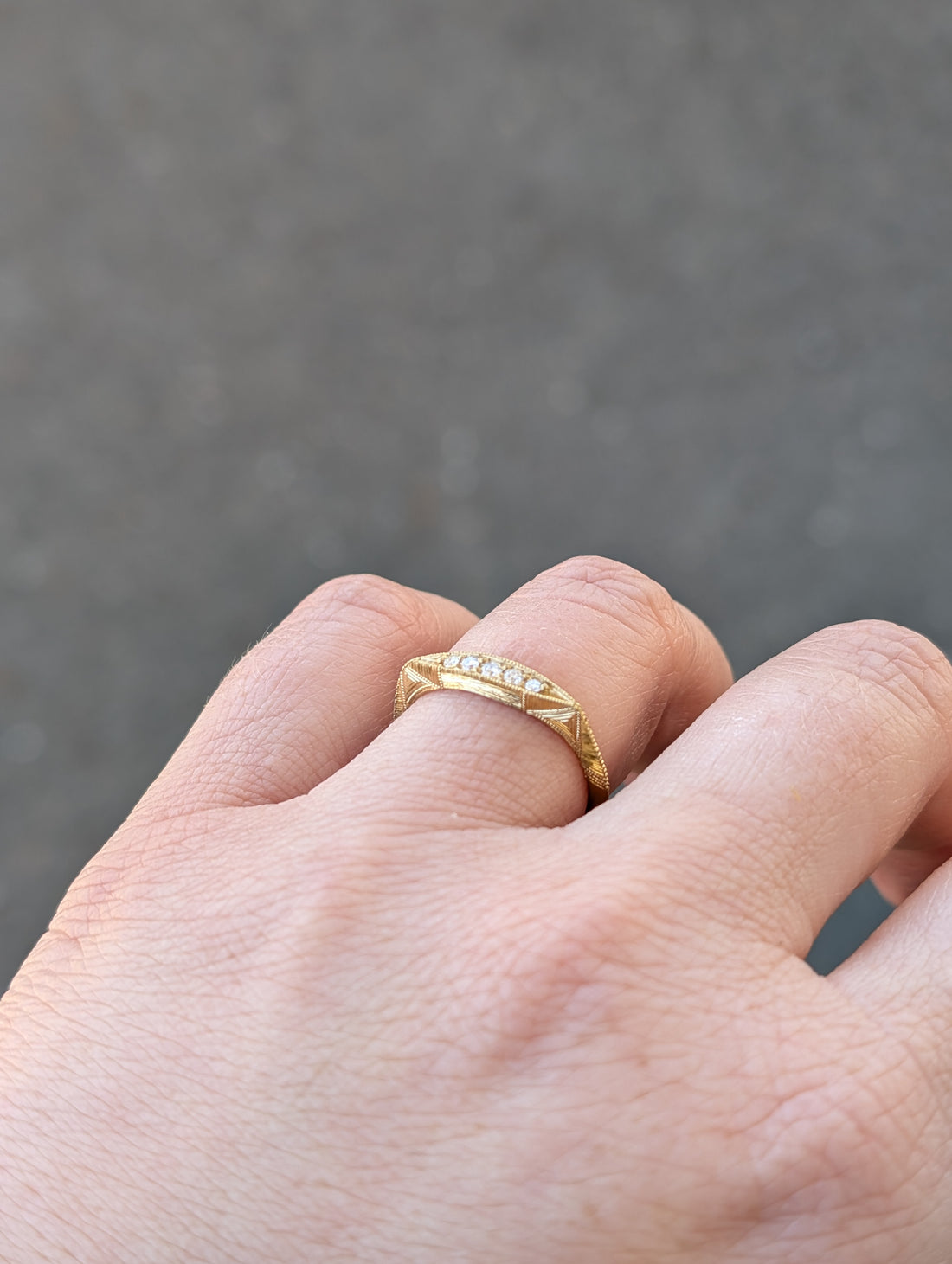 Desert Deco Gemini Melee Ring #2 - One of a Kind