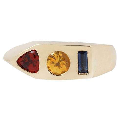 14k Primary Bauhaus Ring