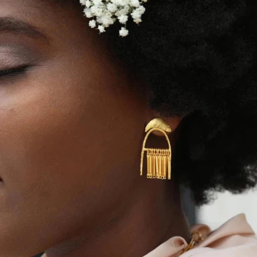 Shower of Faith- Baby Fringe Earrings