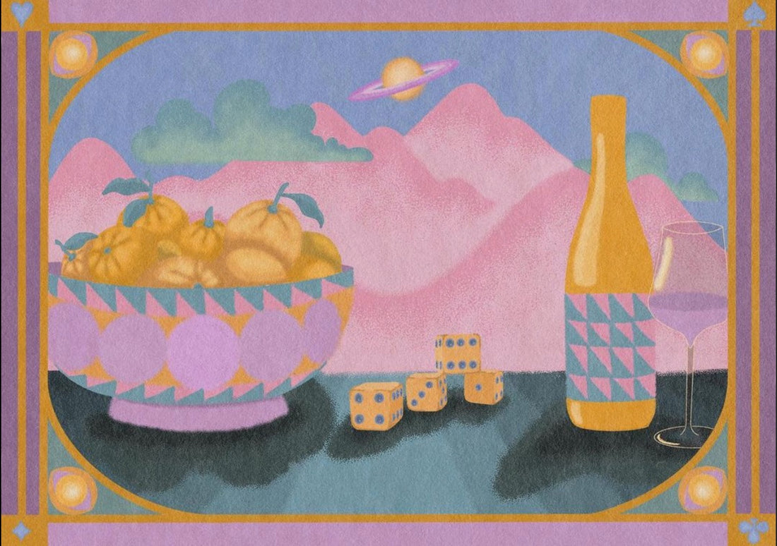 Pastel Still Life Print