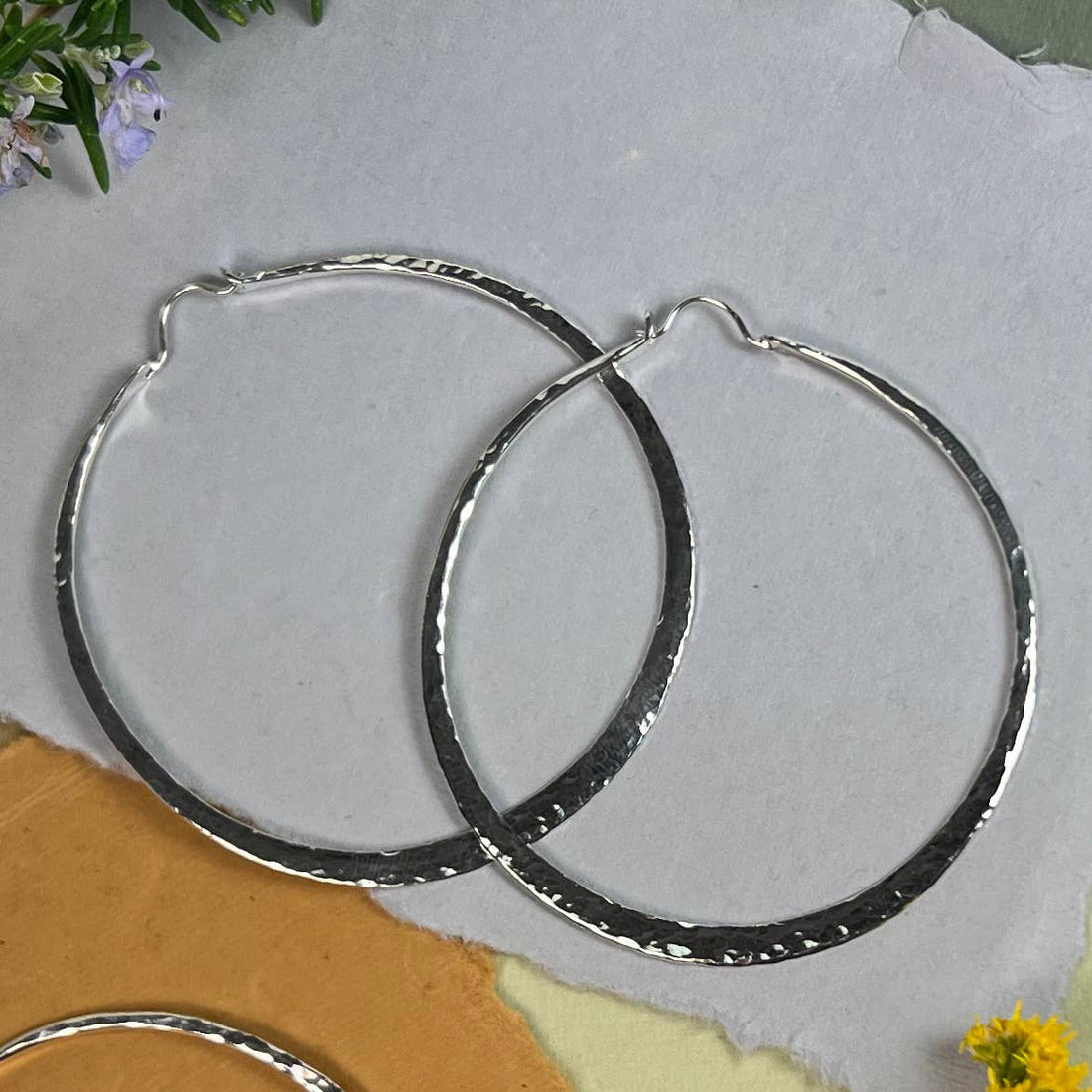 Sterling Silver Hoops - Large