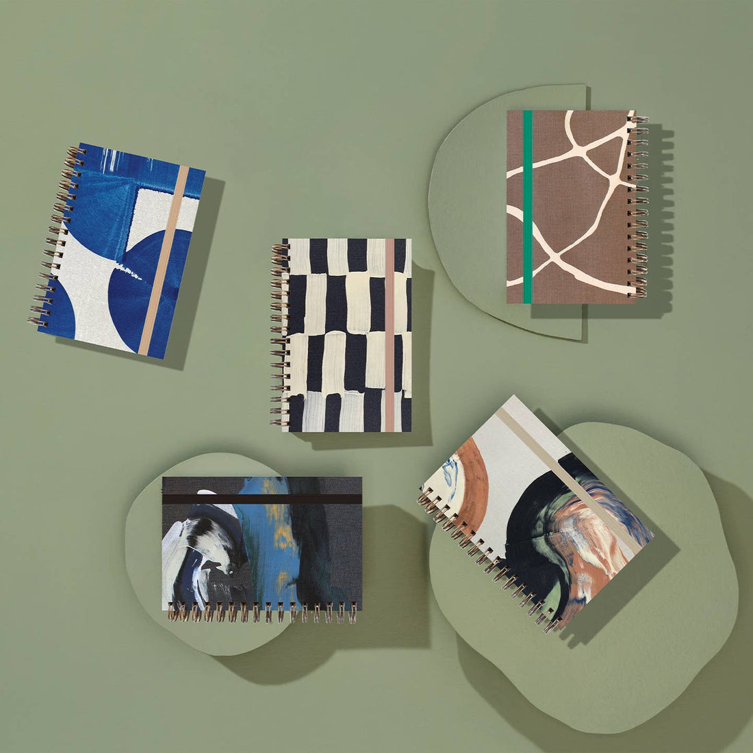 Indigo Small A6 Notebook: Ruled