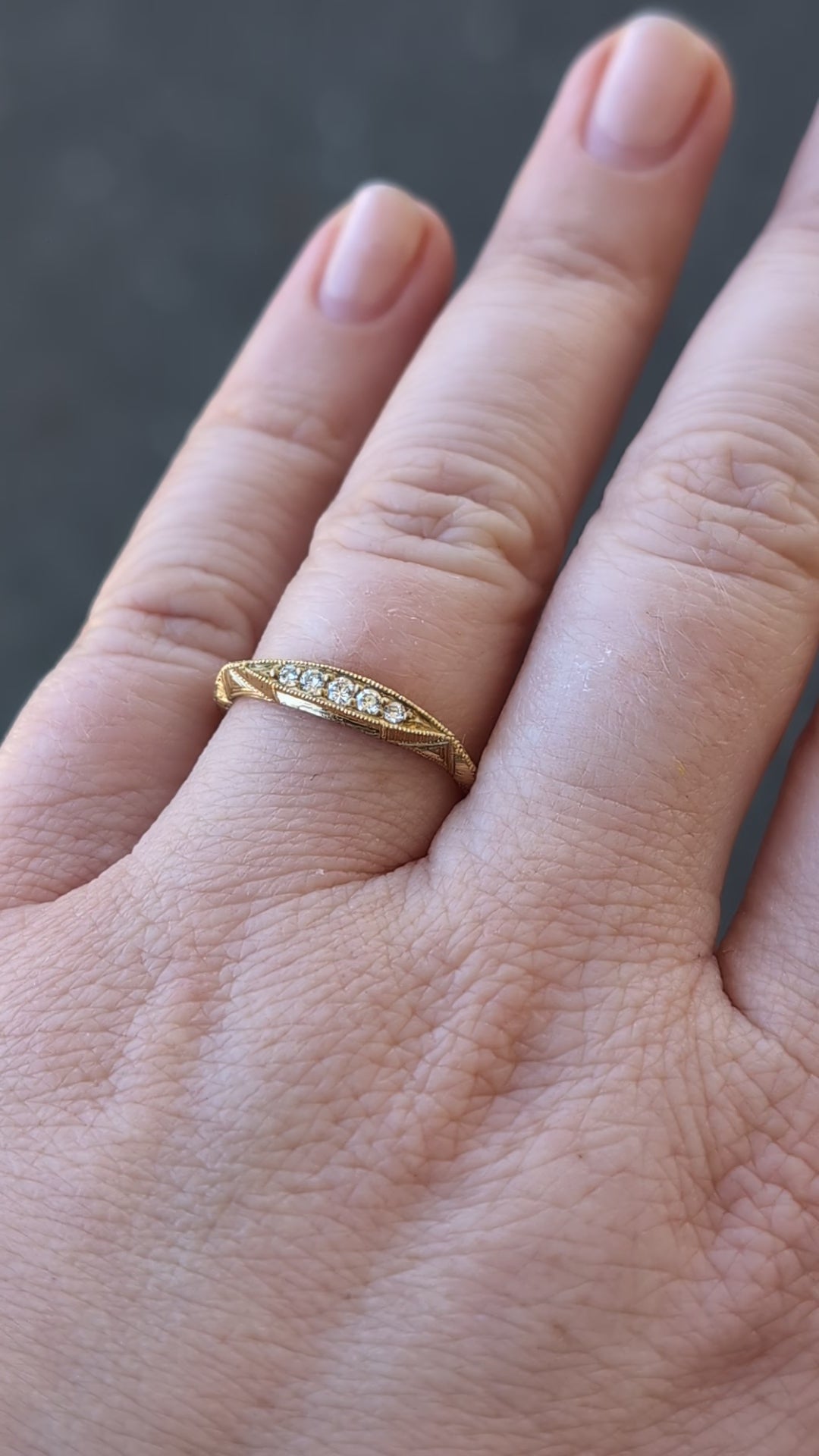 Desert Deco Gemini Melee Ring #2 - One of a Kind