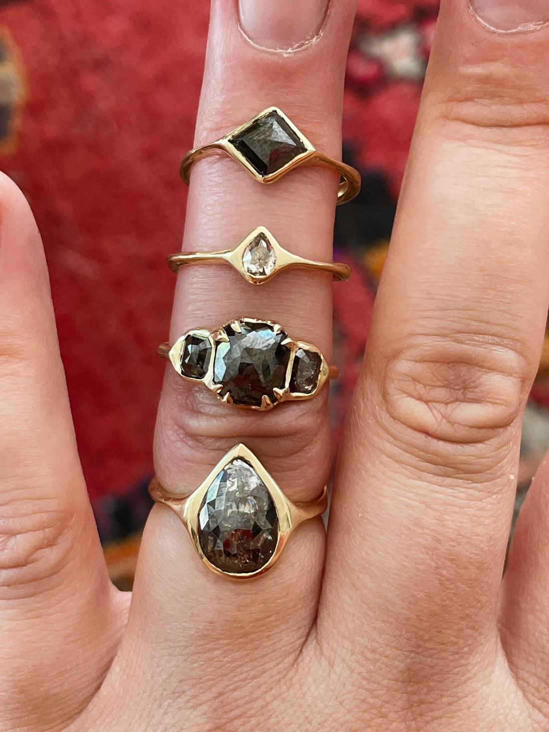 Althea Solitaire - erin cuff jewelry