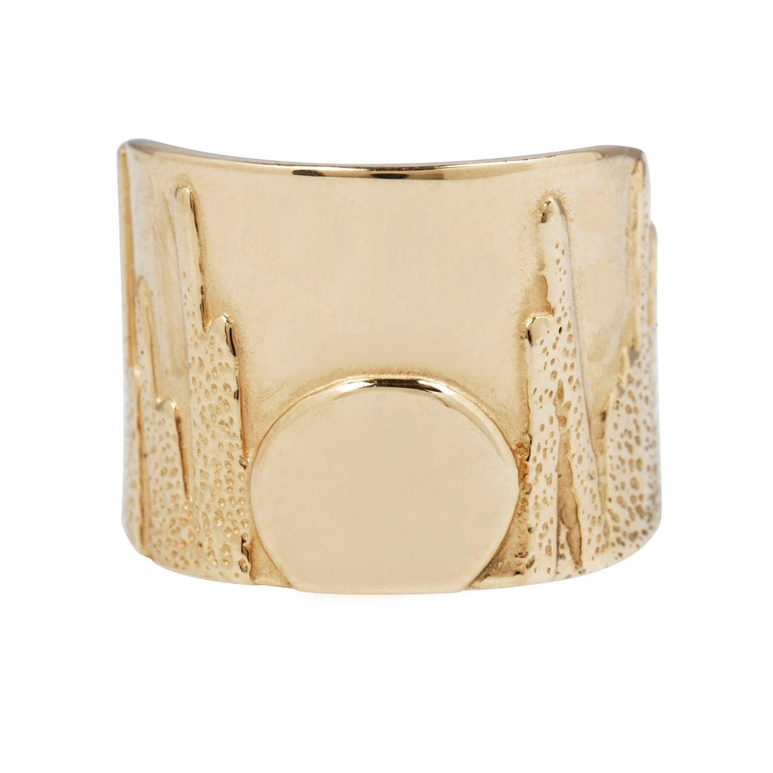 Moonrise band - 14k - erin cuff jewelry