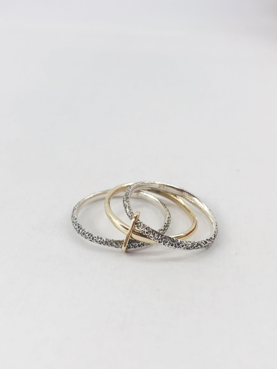 Stapled Stack - Classic - erin cuff jewelry