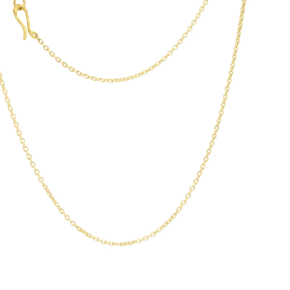 North-South Large Oval Opal Pendant - One of a Kind