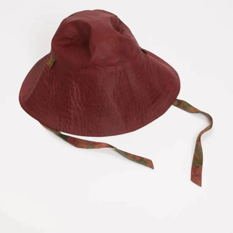 Silk Reversible Bucket Hat- Nani
