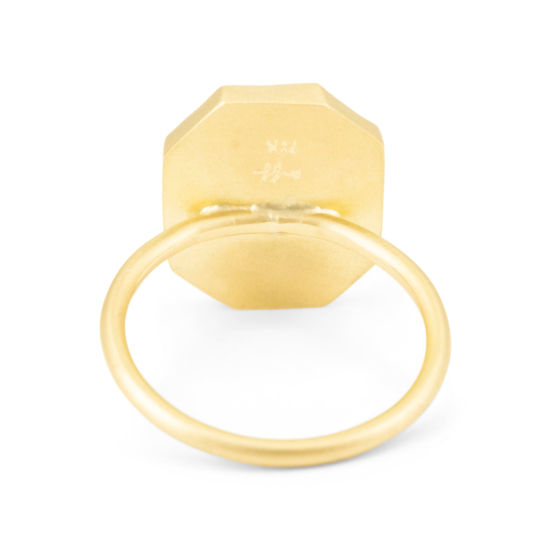 Dendritic Agate Bezel Ring  - One of a Kind