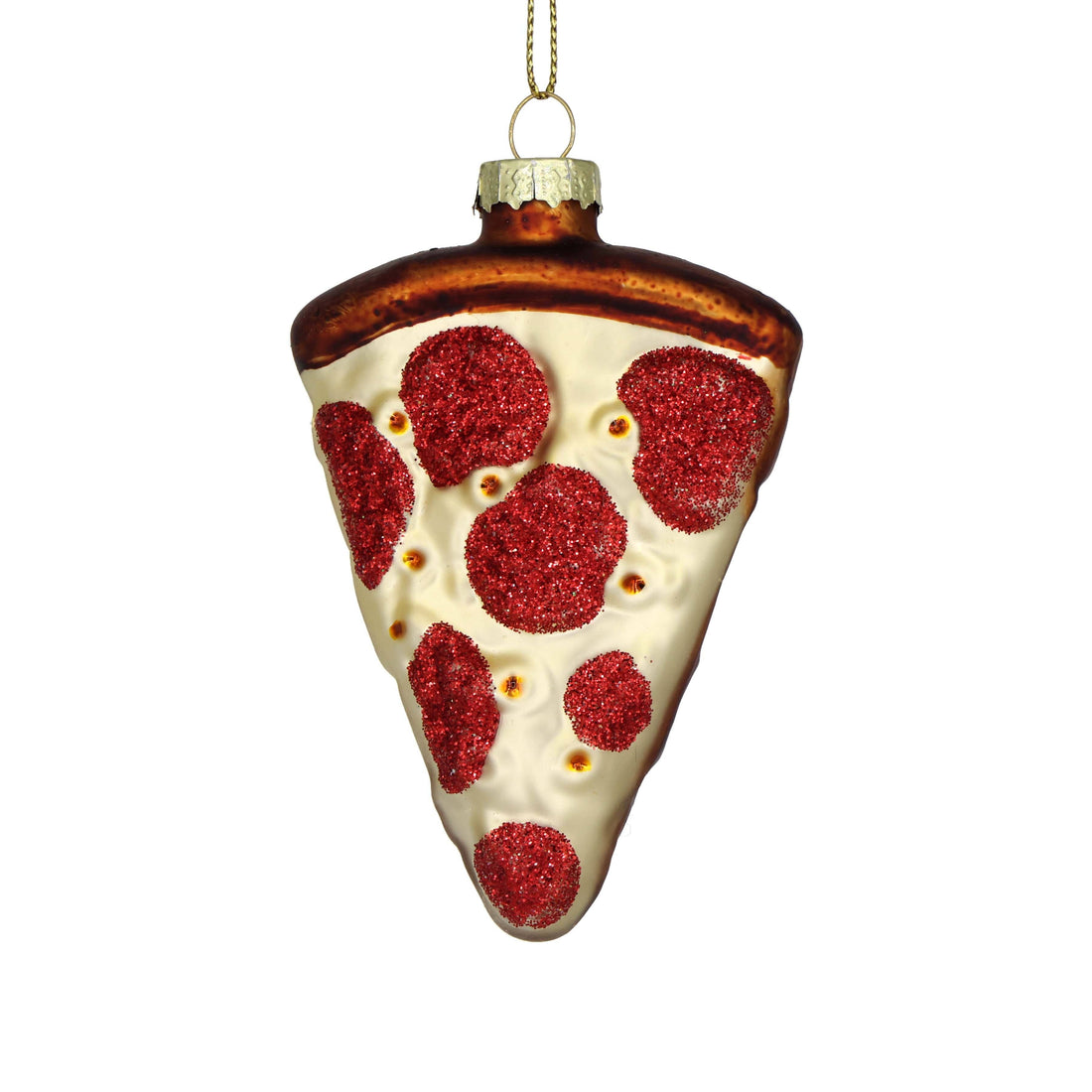 Christmas Ornament Glass Handmade Pizza Slice 108 Styles