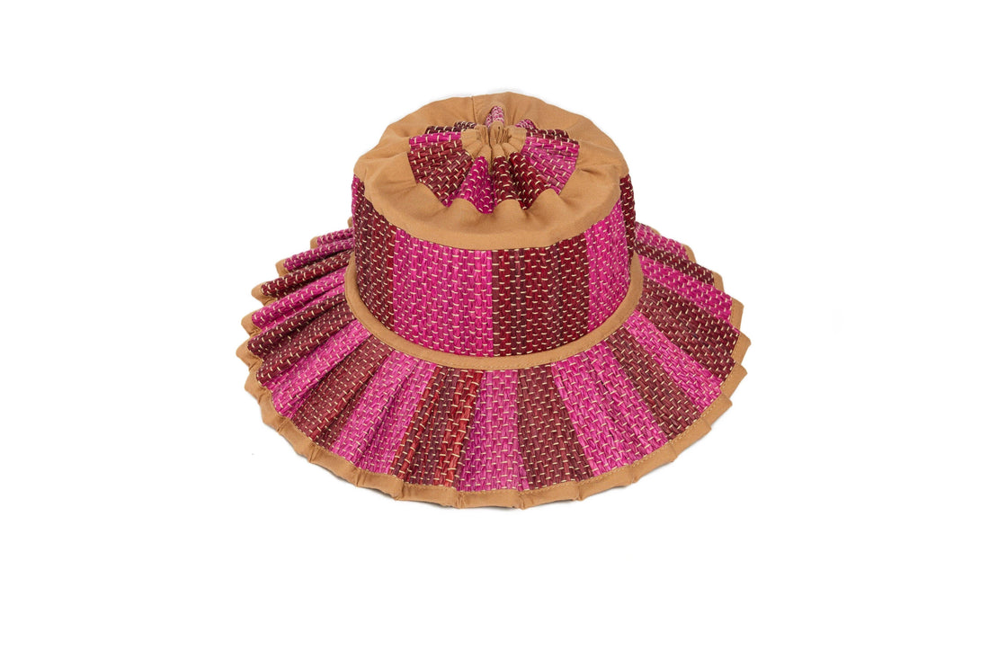 Love Heart | Caramel | Island Capri Hat: Large