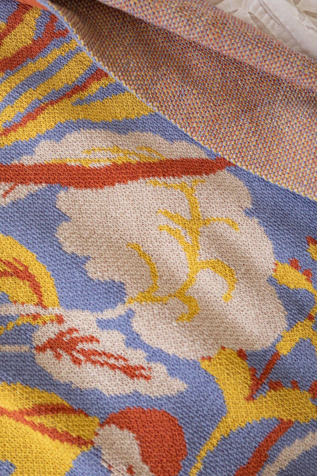 Greenhouse Sky Blue Blanket - Thumbnail 3