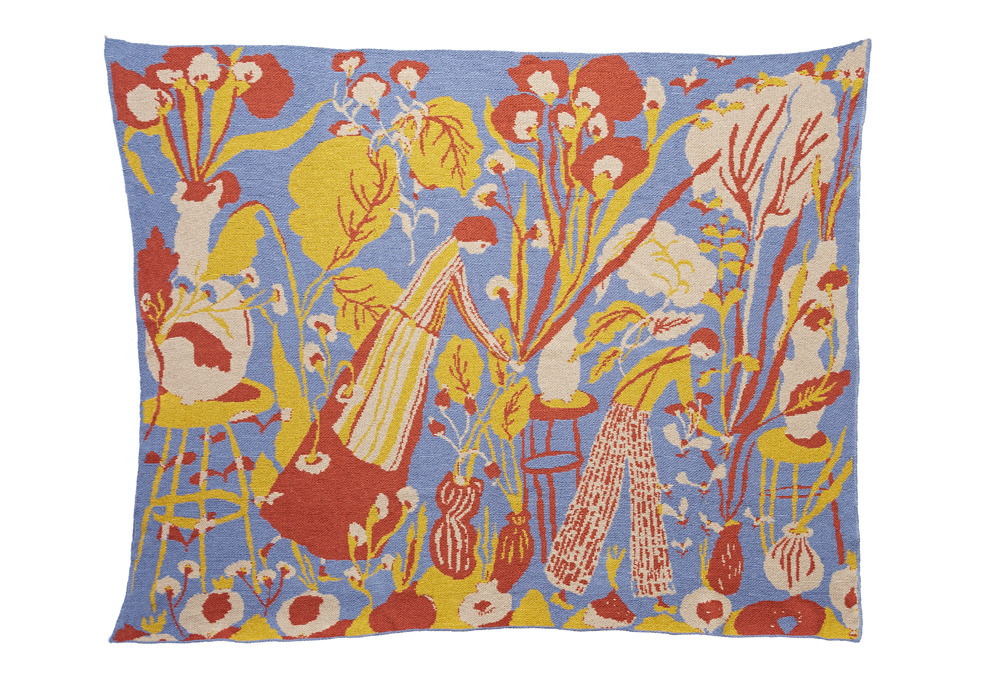 Greenhouse Sky Blue Blanket - Thumbnail 2