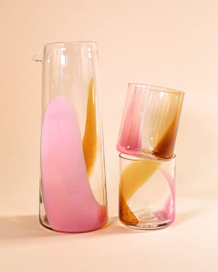 Pitchers: Classic (Amber + Pink)