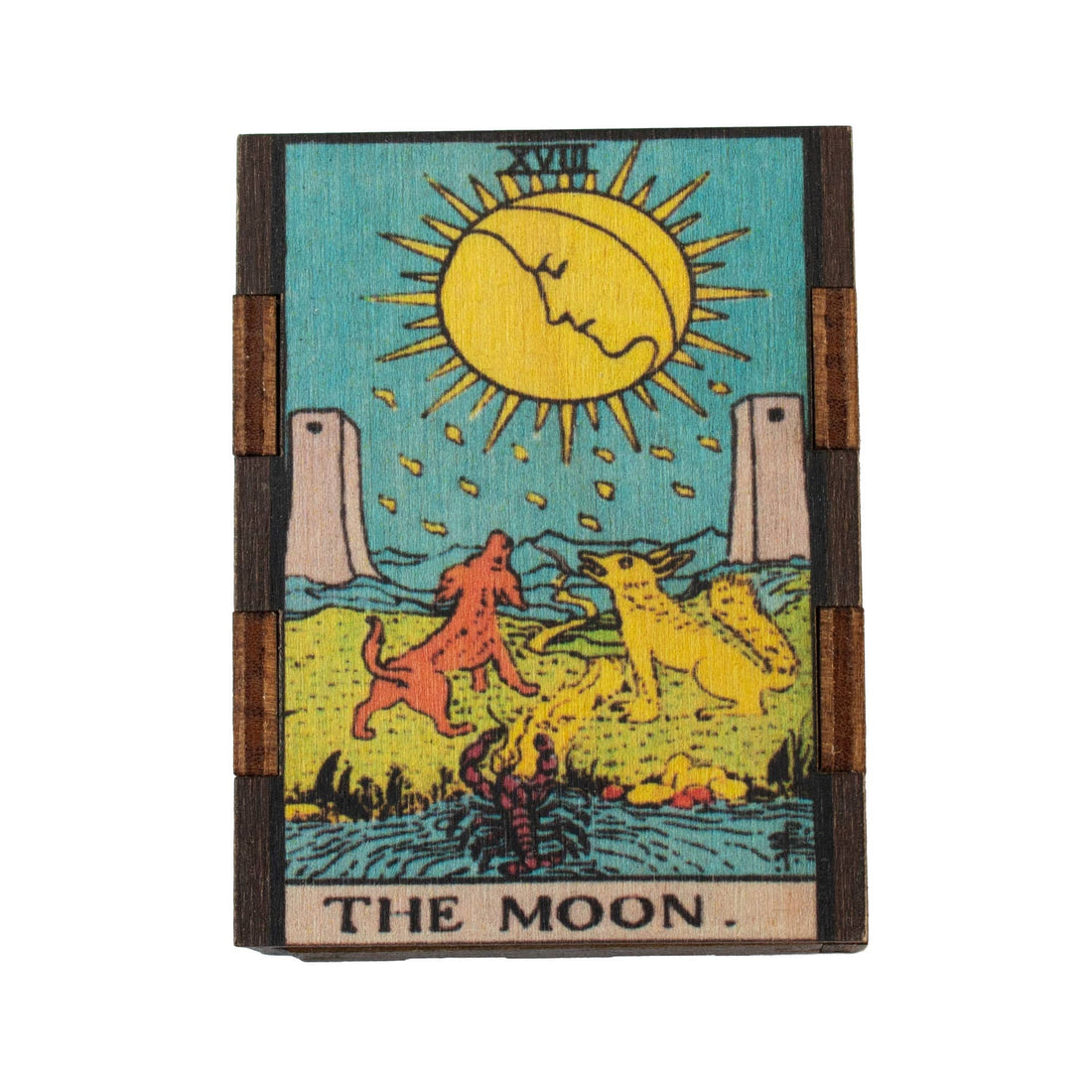 Tarot Moon Wooden Matchbox